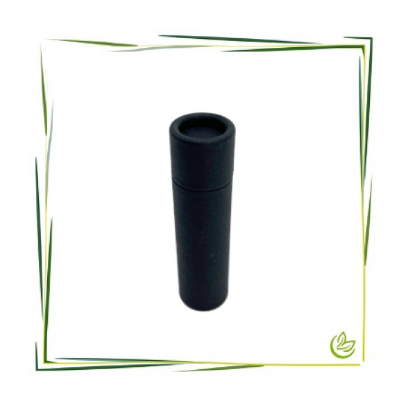 Paper tube schwarz 66x15